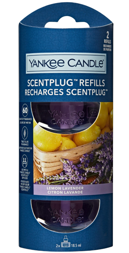 Yankee Candle Lemon Lavender Electric Refill Kit (2-teilig)