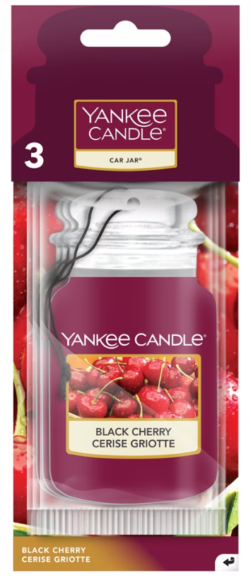 Yankee Candle Black Cherry Car Jar (1 Stk)