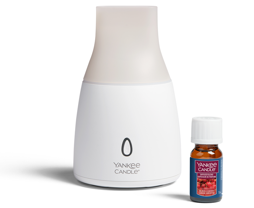 Yankee Candle Ultrasonic Diffuser Starter Kit, Black Cherry (1 Stk)