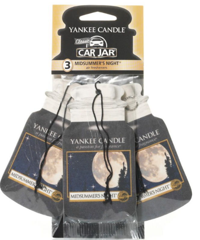 Yankee Candle Midsummers Night Car Jar Bonus Pack (3 Stk)