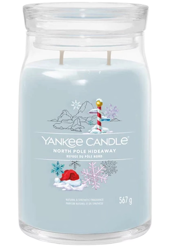 Yankee Candle North Pole Hideaway Duftkerze, 567g (1 Stk)
