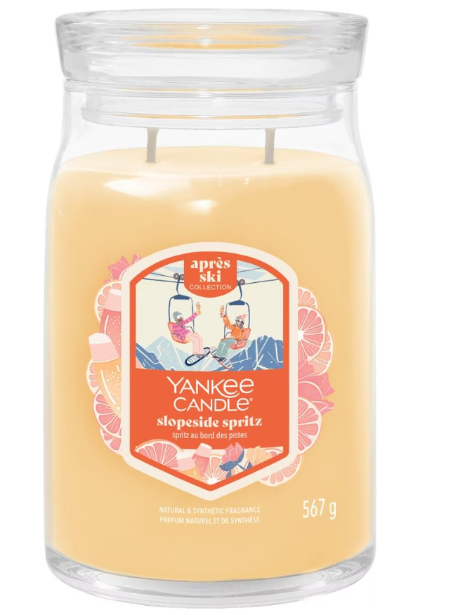 Yankee Candle Slopeside Spritz Duftkerze, 567g (1 Stk)