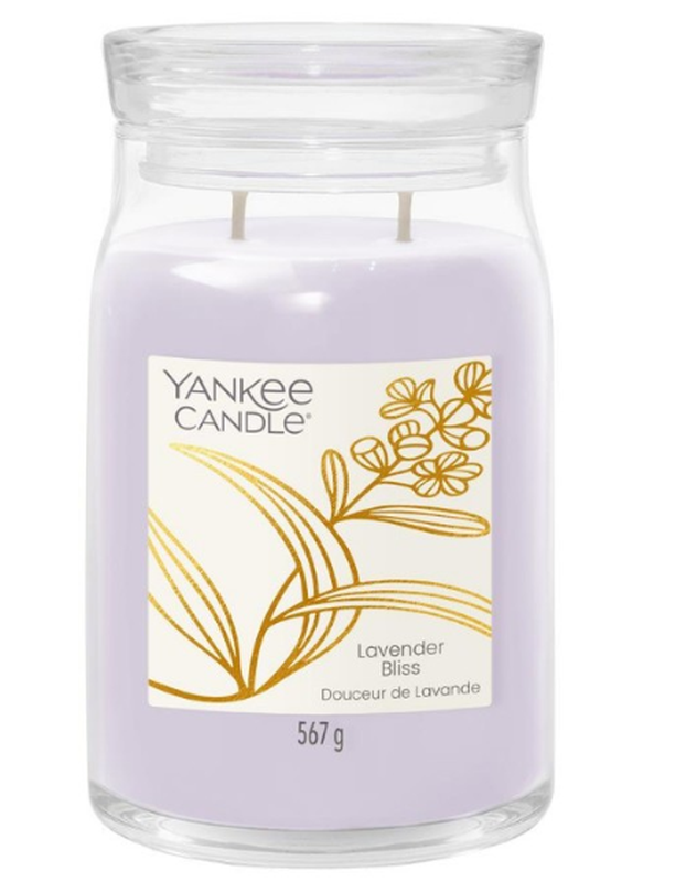 Yankee Candle Lavender Bliss Duftkerze, 567g (1 Stk)