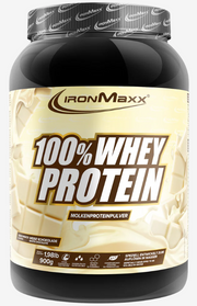 IronMaxx 100% Whey Protein Weisse Schokolade (900g)