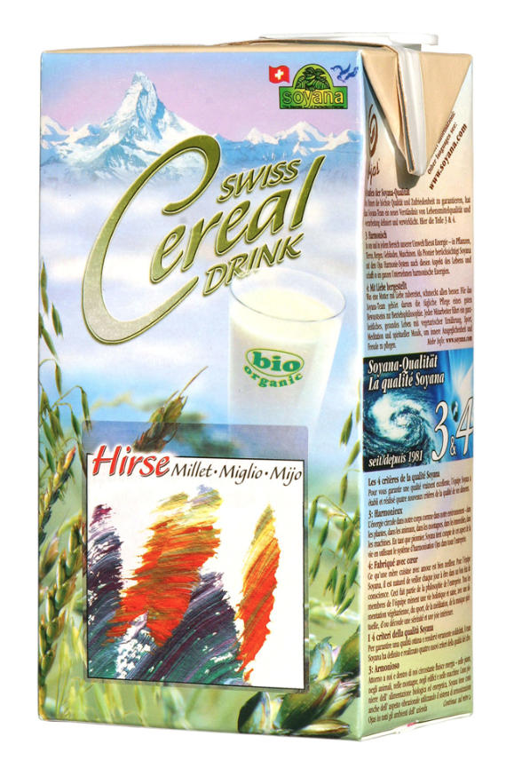 soyana Swiss Cereal Drink Hirse glutenfrei Bio (1lt)