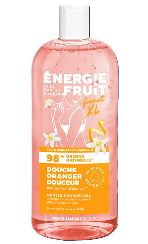 Energie Fruit Duschgel Orangenblüte und Bio-Leinöl (500ml)