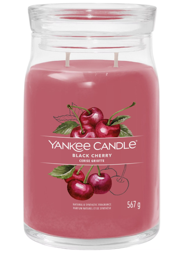 Yankee Candle Black Cherry Duftkerze, 567g (1 Stk)