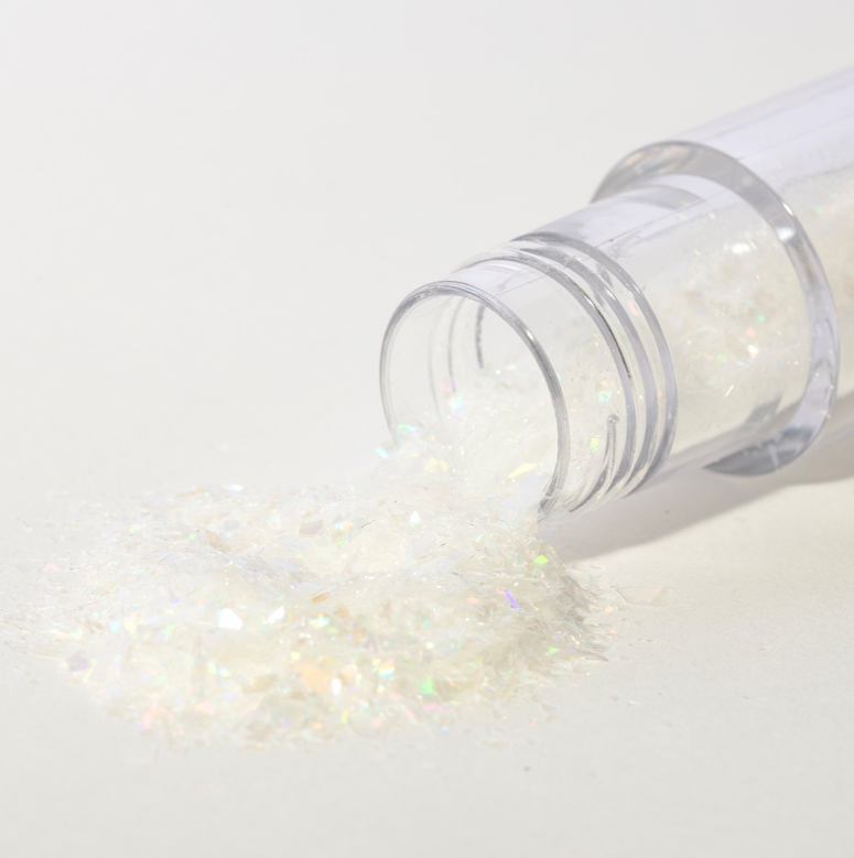 PME CAKE Magic Sparkles essbarer Glitzer, White Crystal (3g)