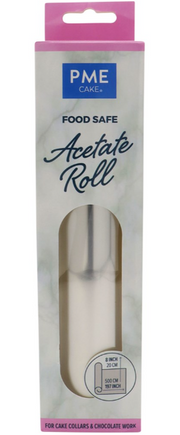 PME CAKE Lebensmittelechte Acetatfolie, 20cmx5m (1 Stk)