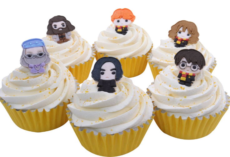 PME CAKE Harry Potter Zucker-Dekorationen (6 Stk)