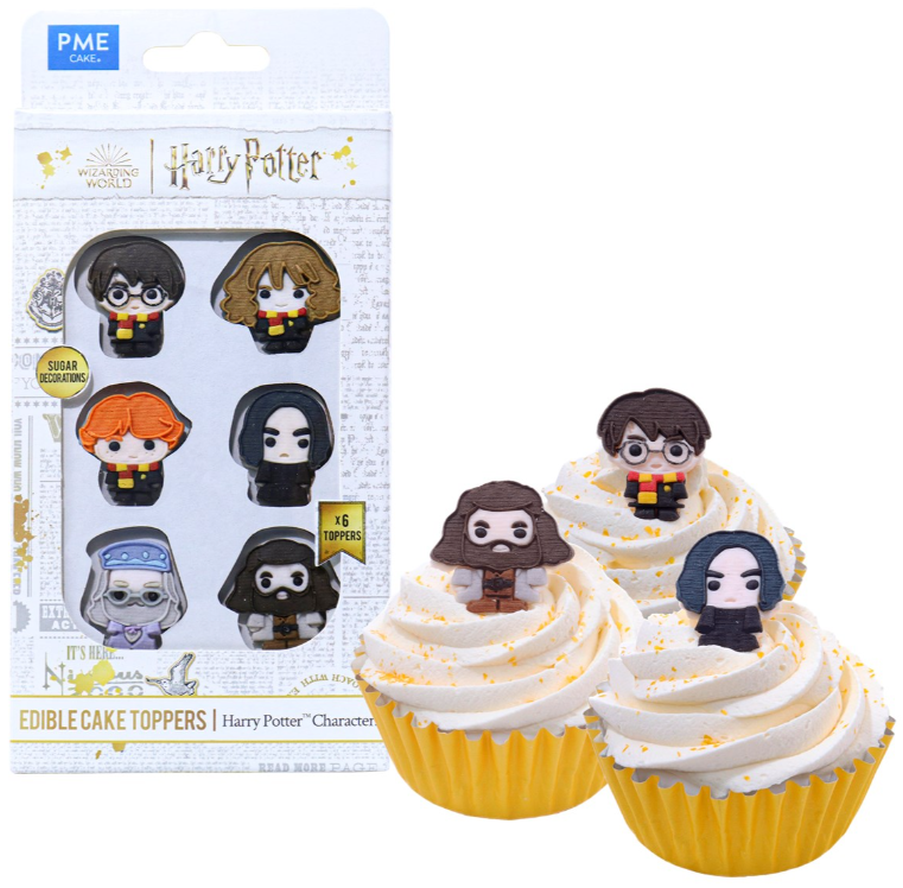 PME CAKE Harry Potter Zucker-Dekorationen (6 Stk)