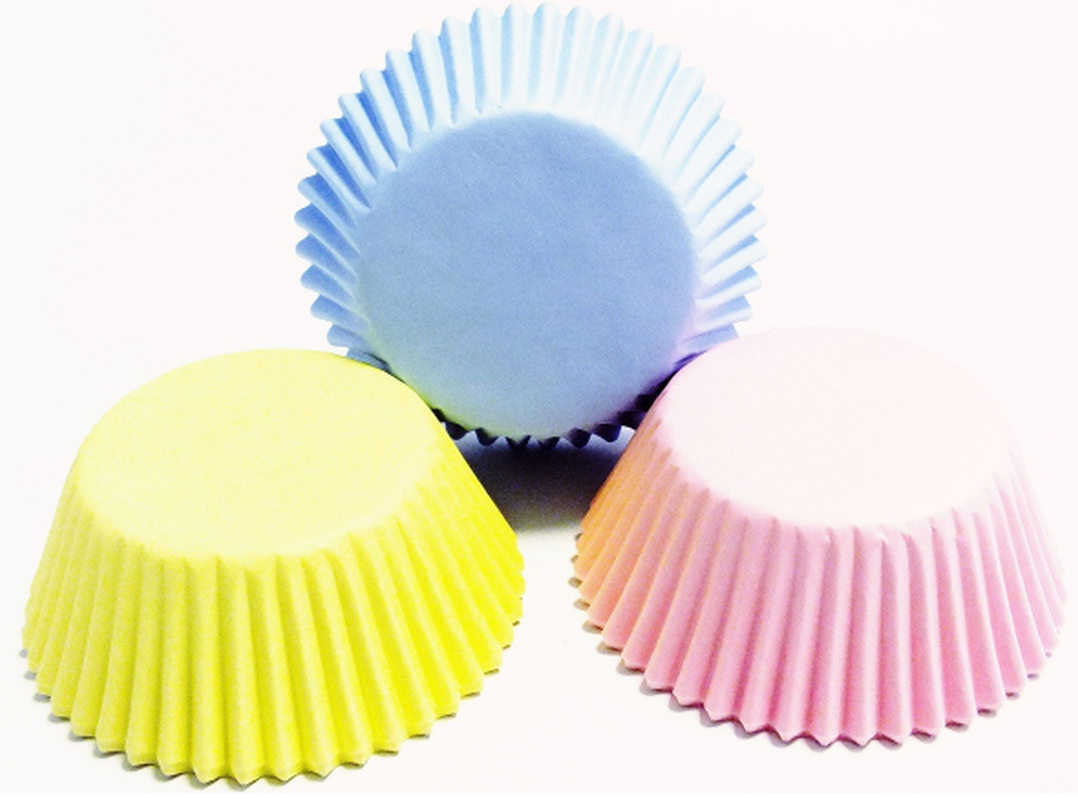 PME CAKE Muffinförmchen pastellfarben (100 Stk)