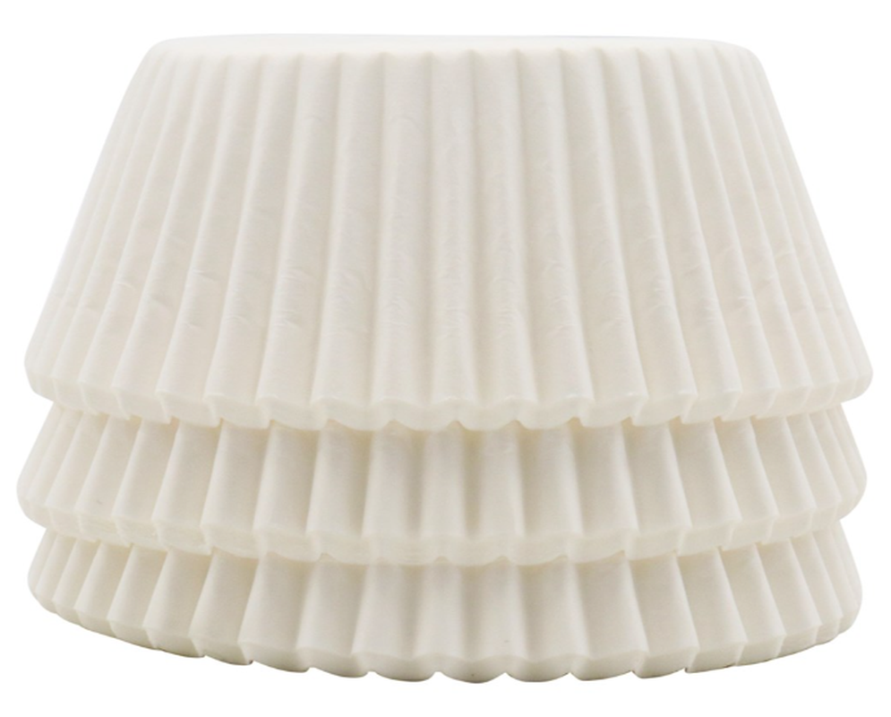 PME CAKE Muffinförmchen weiss, 3x5cm (300 Stk)