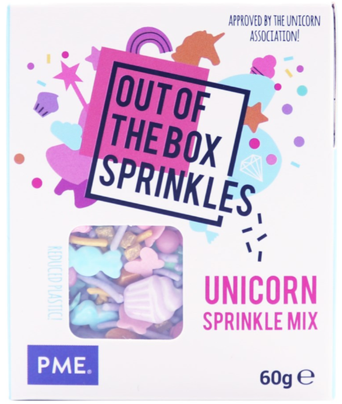PME CAKE Streuselmischung Einhorn (60g)