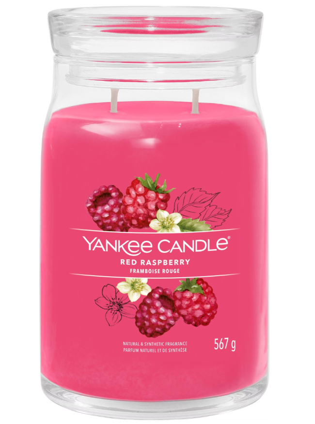 Yankee Candle Red Raspberry Duftkerze (567g)