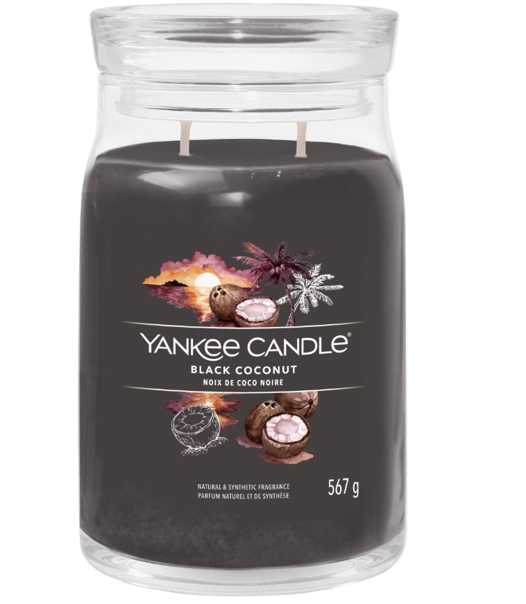 Yankee Candle Black Coconut Duftkerze (567g)
