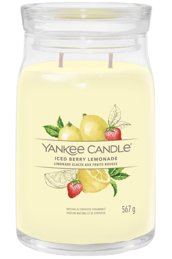 Yankee Candle Iced Berry Lemonade Duftkerze (567g)