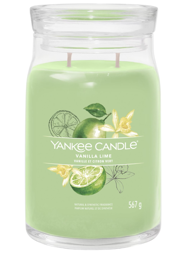 Yankee Candle Vanilla Lime Duftkerze (567g)