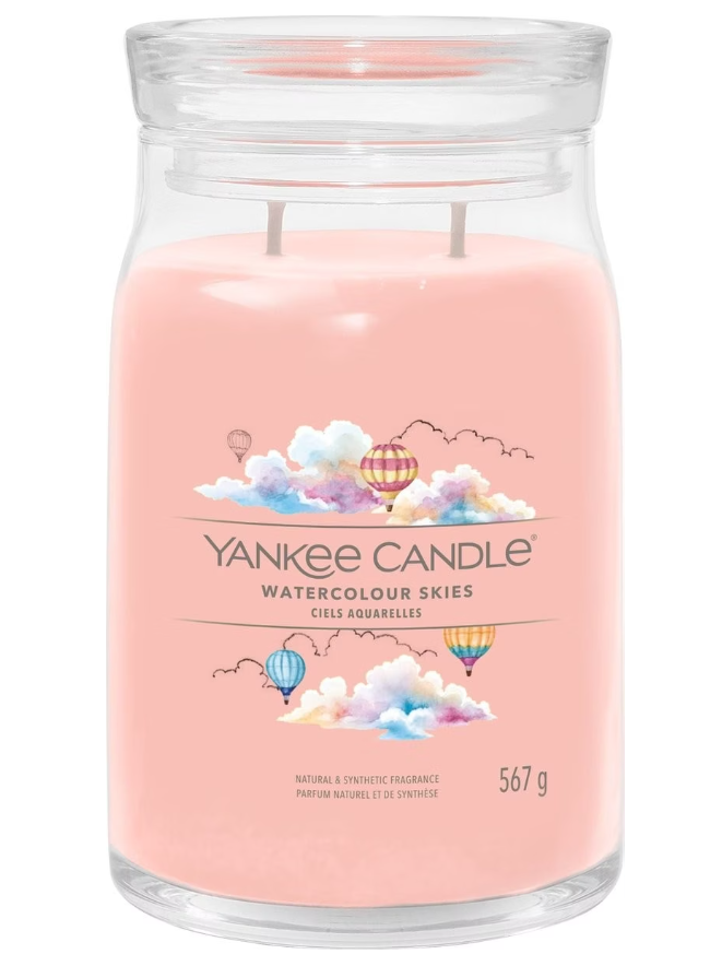 Yankee Candle Watercolour Skies Duftkerze (567g)