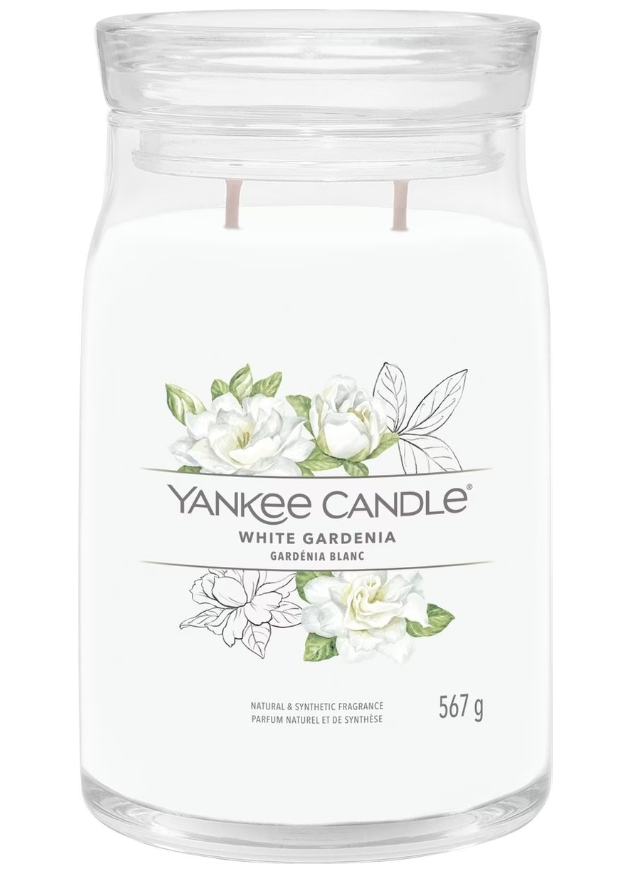 Yankee Candle White Gardenia Duftkerze (567g)