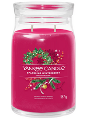 Yankee Candle Sparkling Winterberry Duftkerze (567g)