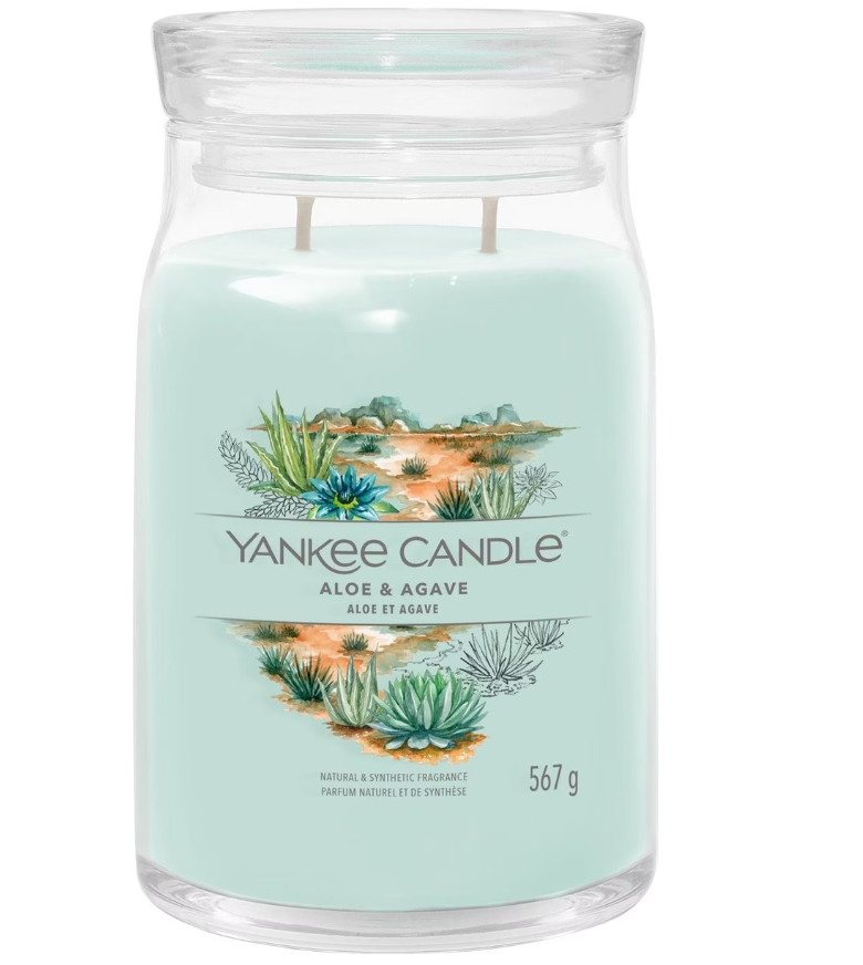 Yankee Candle Aloe & Agave Duftkerze (567g)