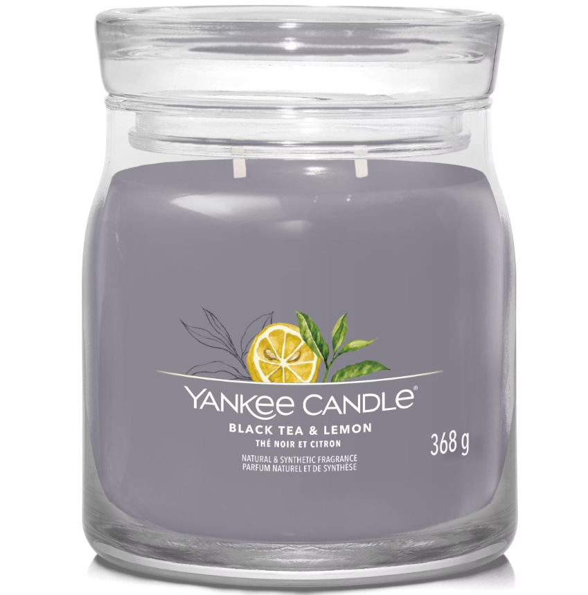 Yankee Candle Black Tea & Lemon Duftkerze (368g)