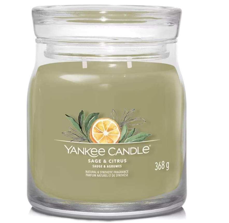 Yankee Candle Sage & Citrus Duftkerze (368g)