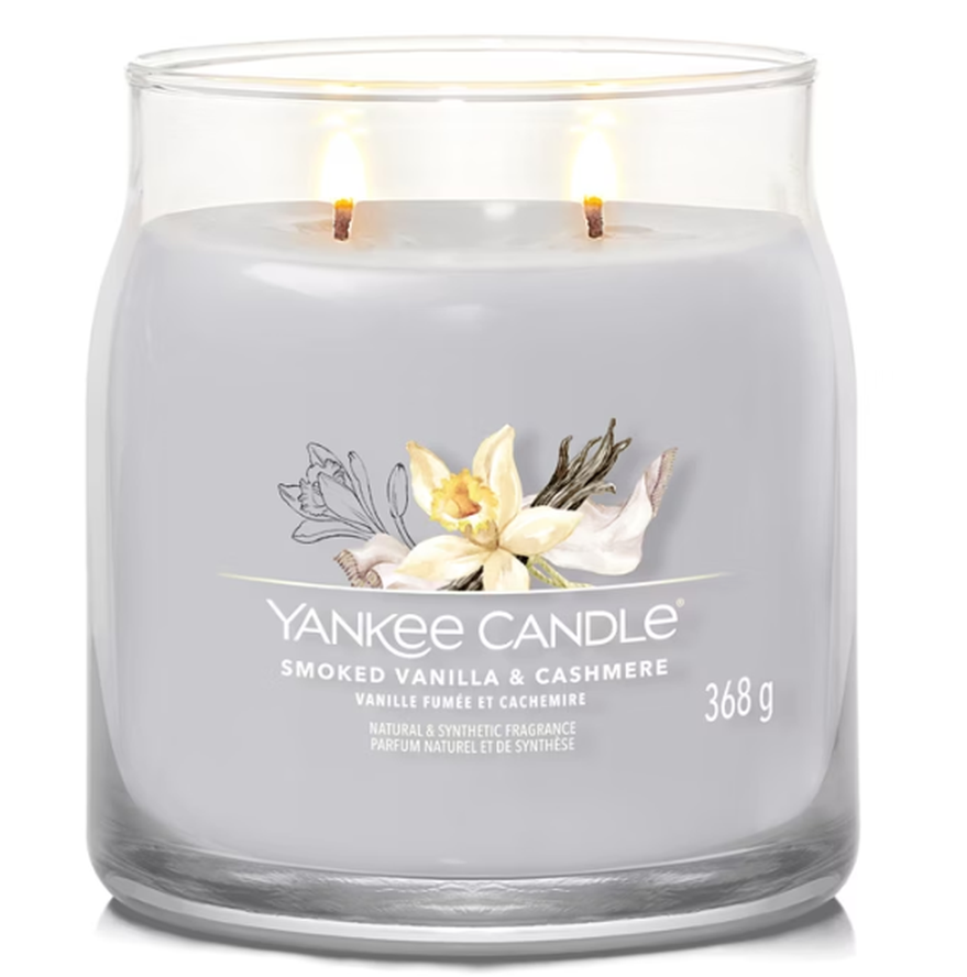 Yankee Candle Smoked Vanilla & Cashmere Duftkerze (368g)
