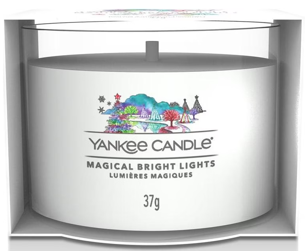 Yankee Candle Magical Bright Lights gefüllte Votivkerze (37g)