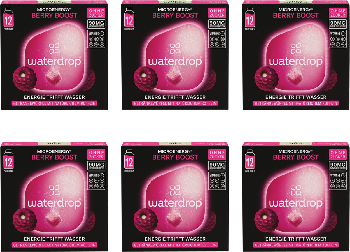 waterdrop Microenergy Berry Boost (6x12 Stk)