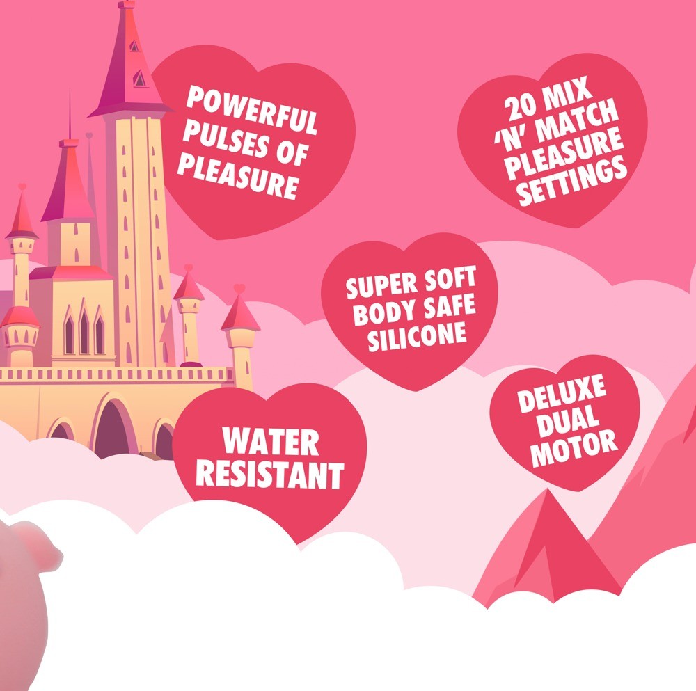 Unihorn Heart Throb Auflegevibrator (1 Stk)