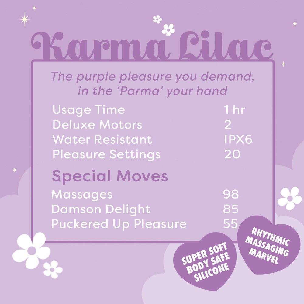 Unihorn Karma Lilac Auflegevibrator (1 Stk)