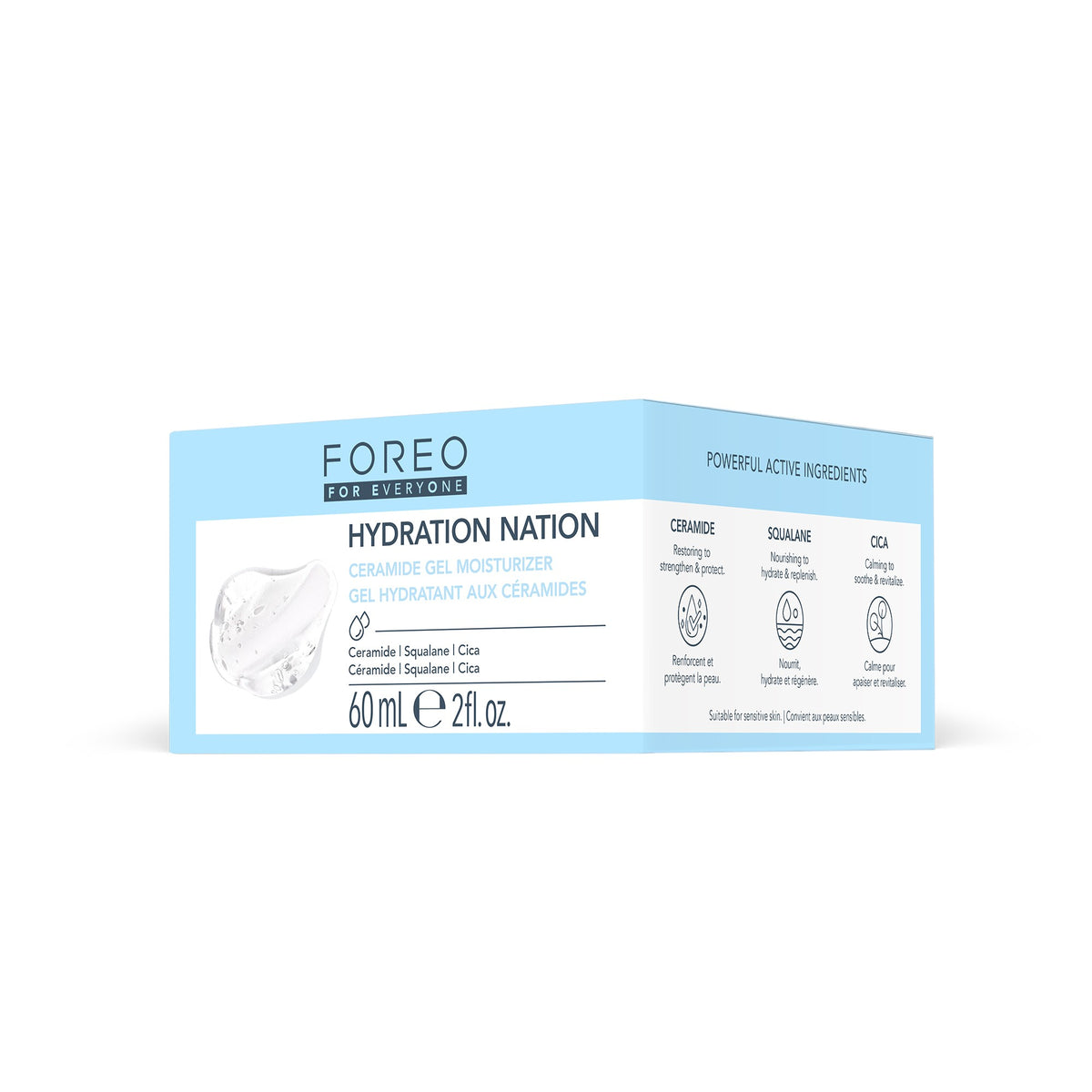 FOREO For EveryOne Hydration Nation Ceramide Gel-Moisturizer (60ml)