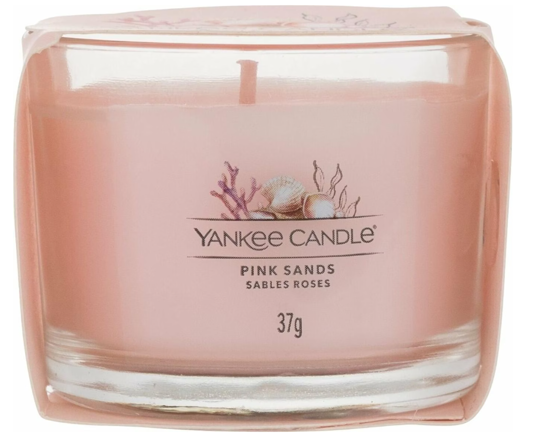 Yankee Candle Pink Sands gefüllte Votivkerze (37g)