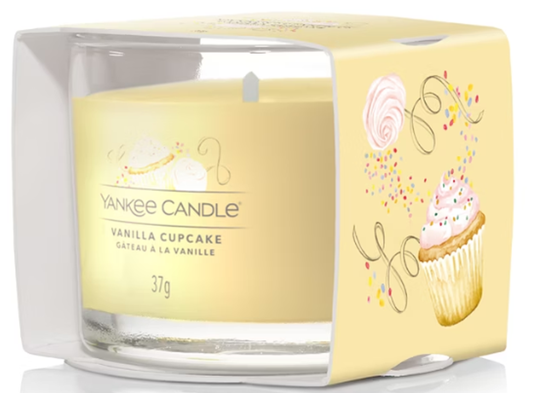 Yankee Candle Vanilla Cupcake gefüllte Votivkerze (37g)