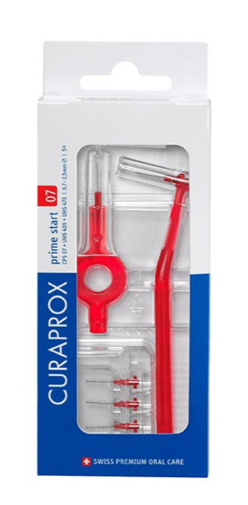 Curaprox CPS 07 prime start Interdentalbürsten