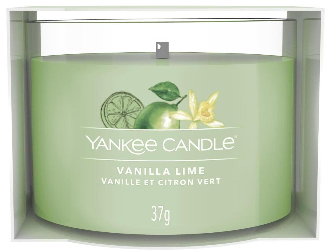 Yankee Candle Vanilla Lime gefüllte Votivkerze (37g)