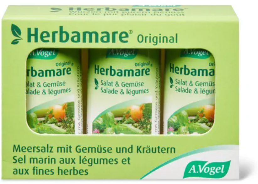 A. Vogel Bio Herbamare Bio-Meersalz Mini-Streuer Trio (3x10g)