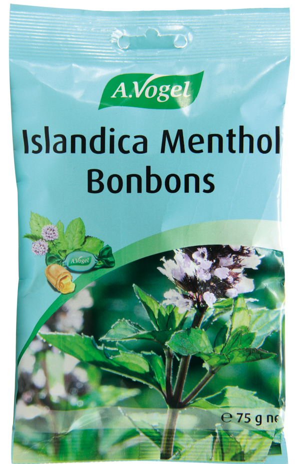 A. Vogel Islandica Menthol Bonbons (75g)