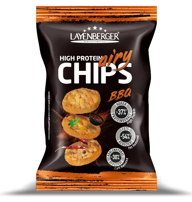 Layenberger High Protein Airy Chips BBQ (75g)