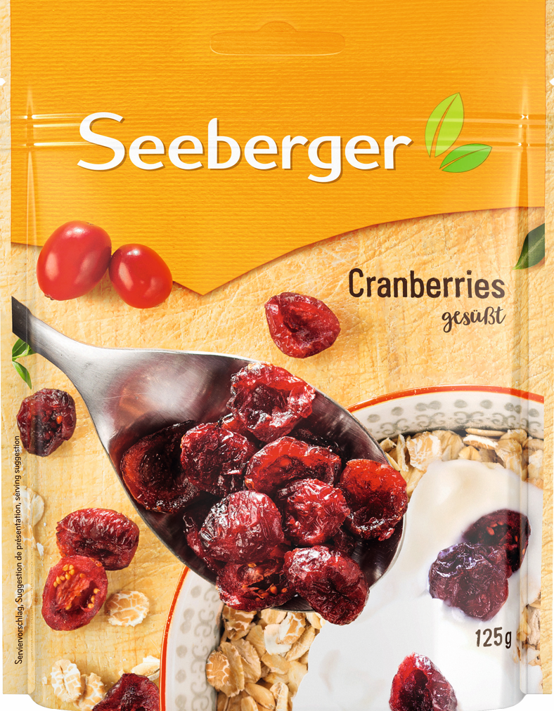 Seeberger Cranberries (125g)
