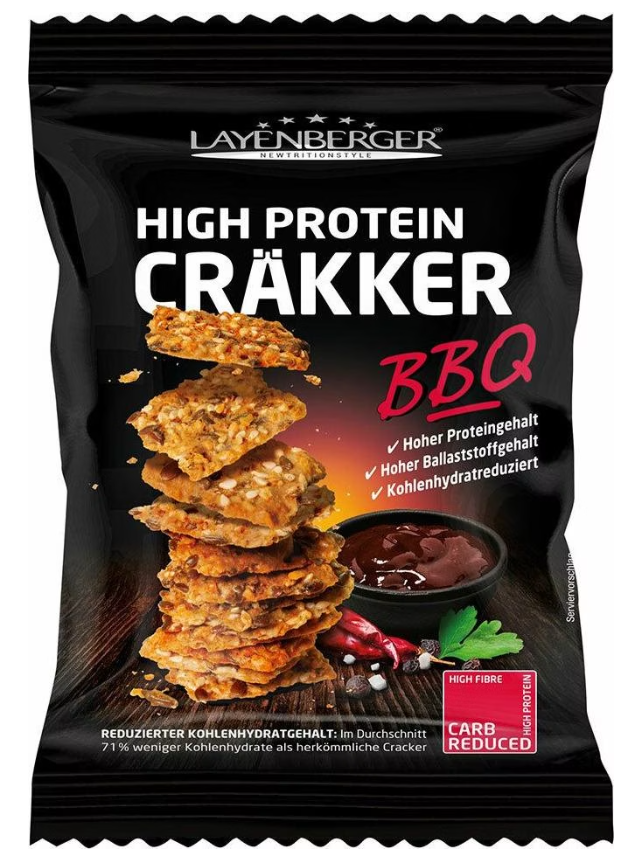 Layenberger High Protein Cräkker BBQ (75g)