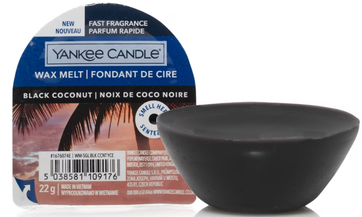 Yankee Candle Duftwachsplättchen Black Coconut (1 Stk)