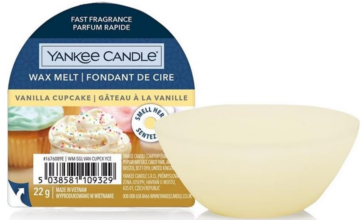 Yankee Candle Duftwachsplättchen Vanilla Cupcake (1 Stk)