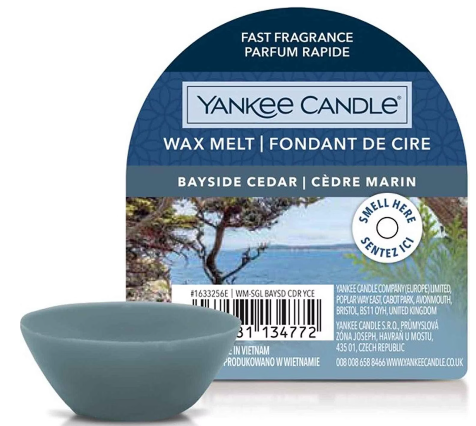 Yankee Candle Duftwachsplättchen Bayside Cedar (1 Stk)