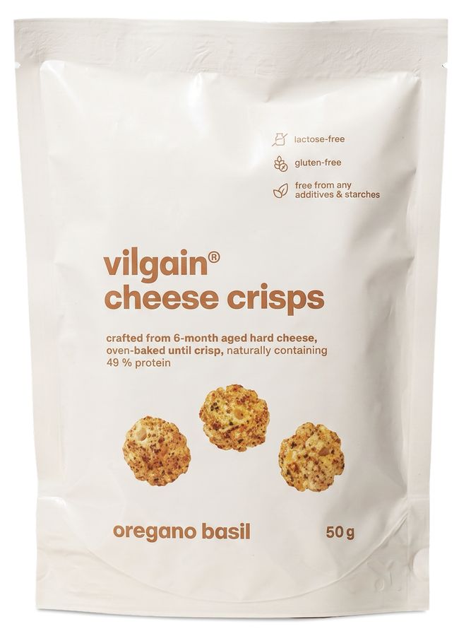 Vilgain Käseflips Oregano und Basilikum
