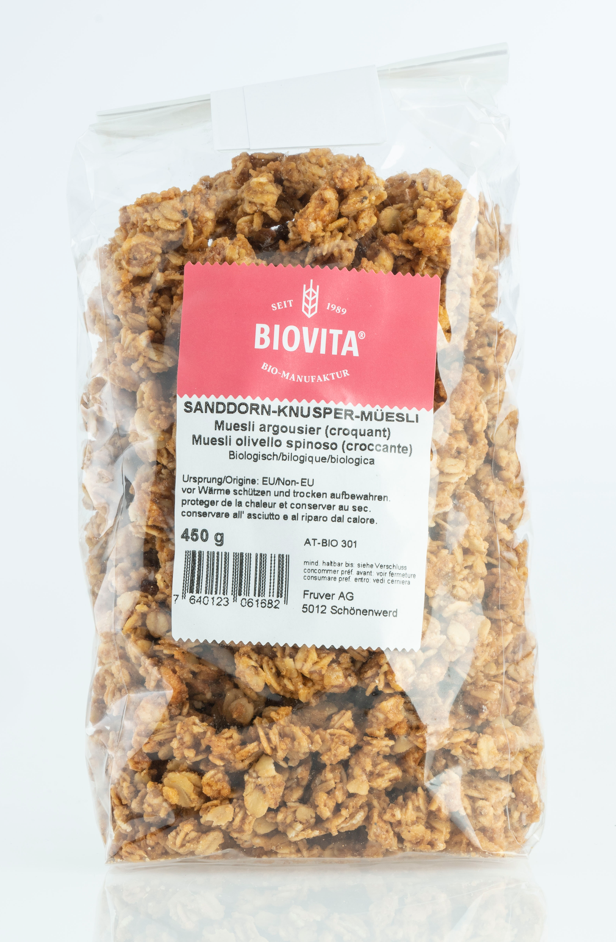 Biovita Sanddorn-Knuspermüesli (450g)