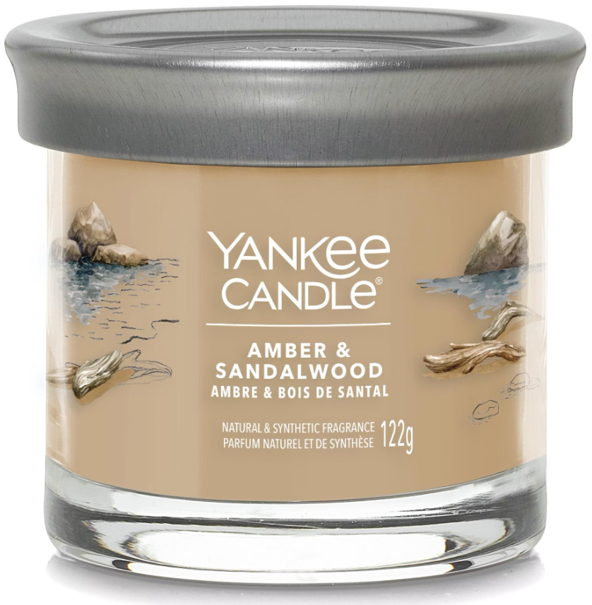 Yankee Candle Amber & Sandalwood Duftkerze (122g)