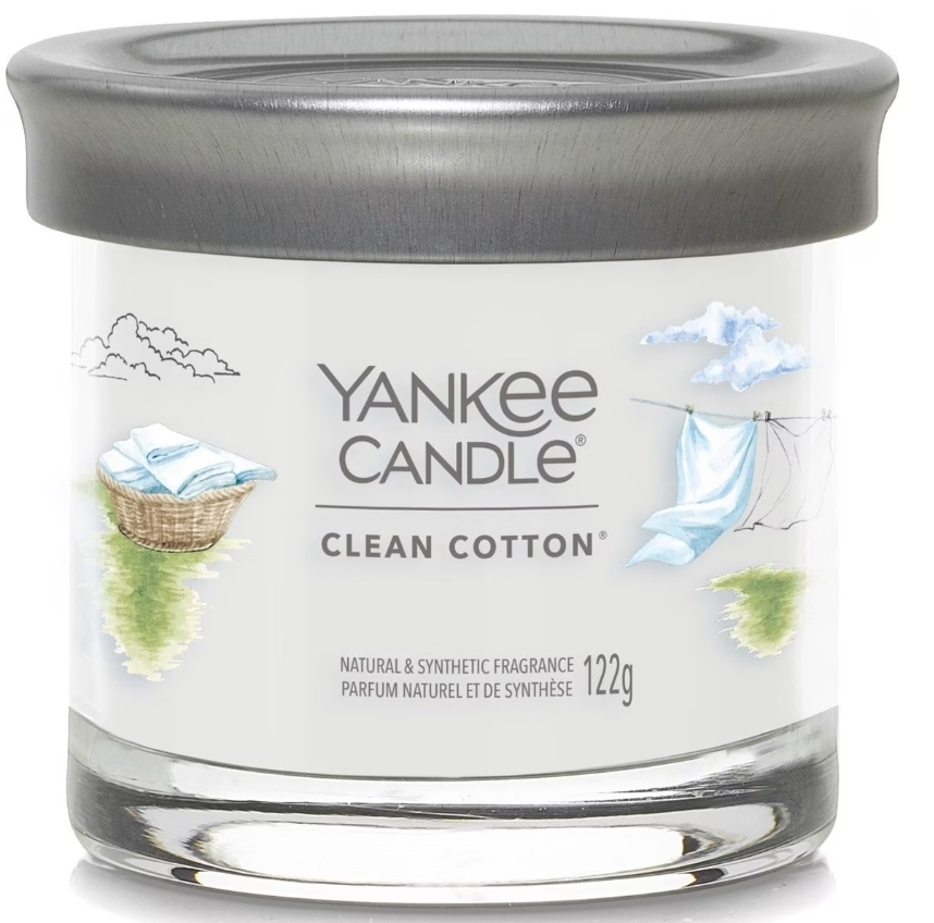 Yankee Candle Clean Cotton Duftkerze (122g)